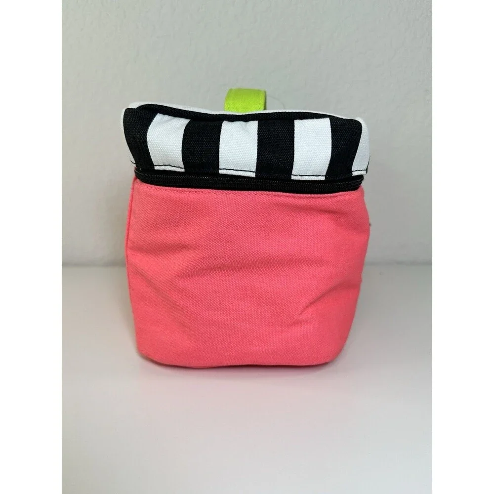 Victoria’s Secret Travel Case Pink Black Stripe Sexy Little Things NWT Gift